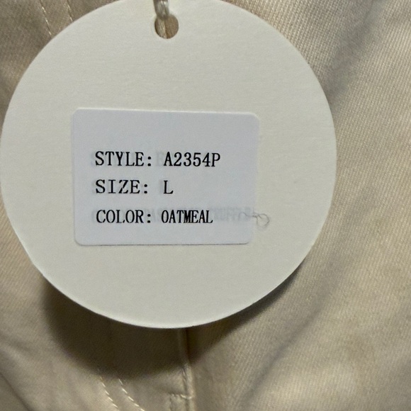 Women’s Oatmeal Half Piped denim jeans pants by In February size large - Picture 7 of 15